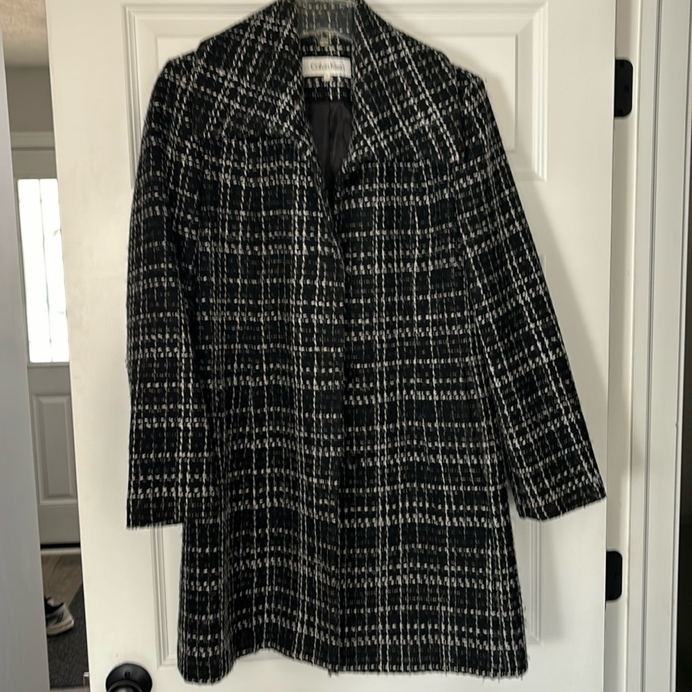 Woman’s winter coat.